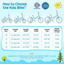 Girls Bike 12-18 Inch with Training Wheels and Basket