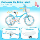 Girls Bike 12-18 Inch with Training Wheels and Basket