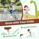 16 Inch Kids Bike with Adjustable Seat and Bell for Kids 3-8 Years Olds-16 inches