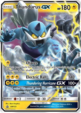 Thundurus GX SM133/248 - SM Promos Holofoil