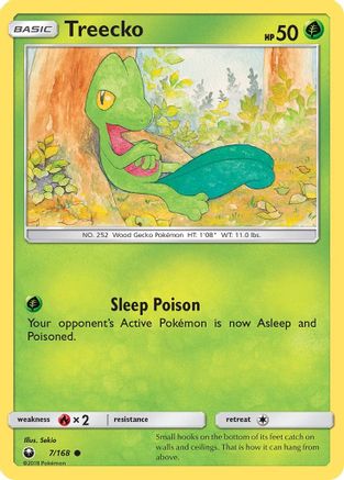 Treecko 007/168 - SM  Celestial Storm