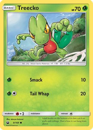Treecko 008/168 - SM  Celestial Storm