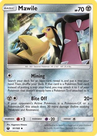 Mawile 091/168 - SM  Celestial Storm