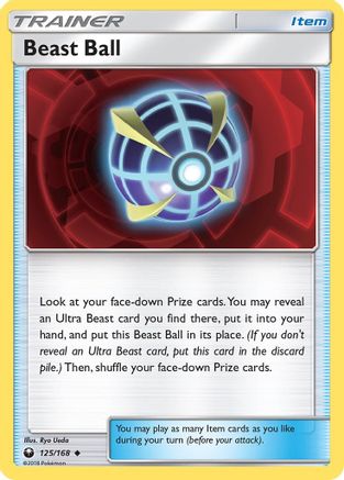 Beast Ball 125/168 - SM  Celestial Storm