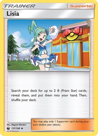 Lisia 137/168 - SM  Celestial Storm