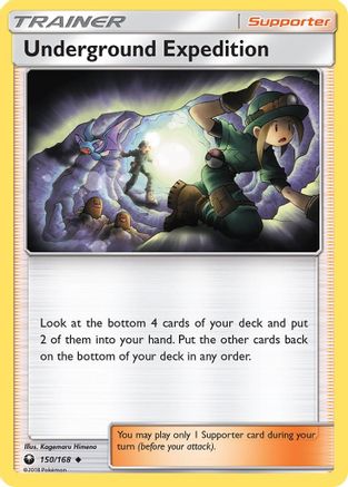 Underground Expedition 150/168 - SM  Celestial Storm Reverse Holofoil