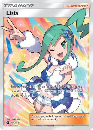 Lisia (Full Art) 164/168 - SM  Celestial Storm Holofoil