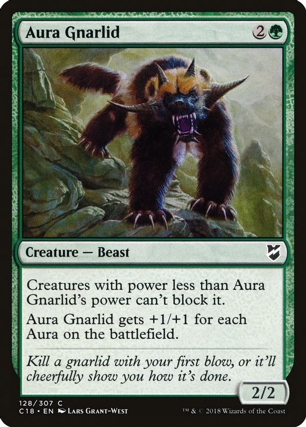 Aura Gnarlid | 128 | Commander 2018