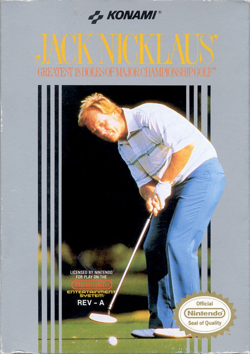 Jack Nicklaus' Greatest 18 Holes of Major Championship Golf (Nintendo NES)