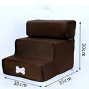Dog Stairs Pet Climbing Ladder Sponge Steps On Bed Climbing Ladder