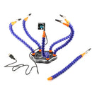 Six Jaw Aluminum Alloy Welding Station Tool