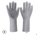 Silicone Heat-Resistant Scrubbing Gloves