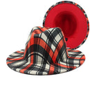 Men's Women's Double-sided Wool Fedora Hat