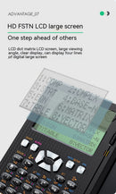 Foldable 2-in-1 Scientific Calculator and Handwriting Tablet
