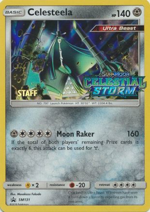 Celesteela (Prerelease) [Staff] SM131 - SM Promos Holofoil