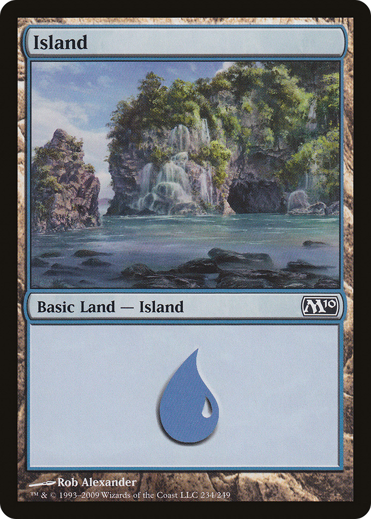 Island (M10-234) - Magic 2010 Foil