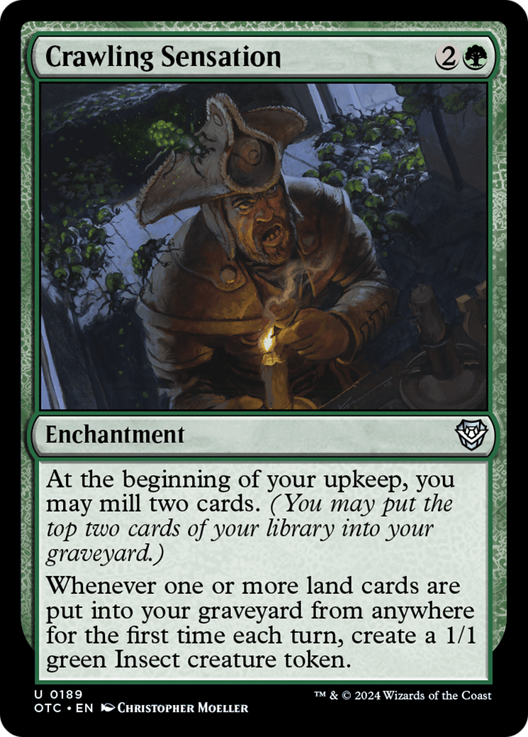 Crawling Sensation (OTC-189) - Outlaws of Thunder Junction Commander