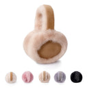 Folding Warm Women's Autumn Winter Plush Earmuffs