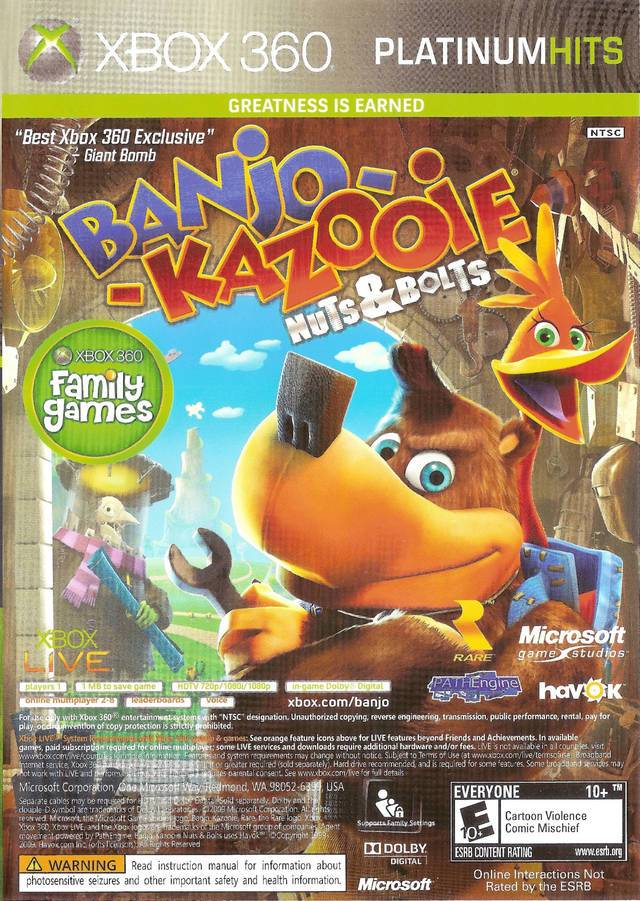 Banjo Kazooie Nuts and Bolts Viva Piñata Combo Pack (Xbox 360)