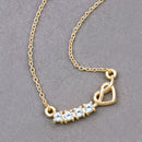 0.24 Carat Genuine Aquamarine .925 Sterling Silver Necklace