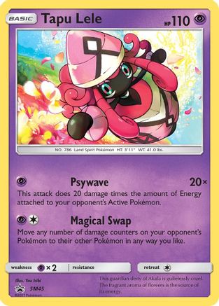 Tapu Lele SM45/248 - SM Promos Holofoil