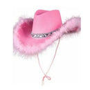 Amazon White Silver Edge West Cowboy Hat