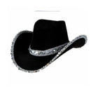 Amazon White Silver Edge West Cowboy Hat
