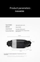 Outdoor Fashion Waist Bag: Waterproof & Multifunctional