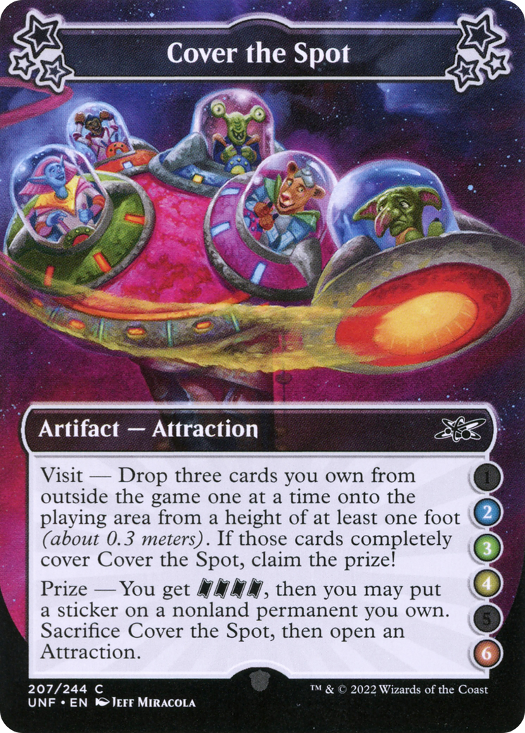 Cover the Spot (UNF-207) - Unfinity Foil