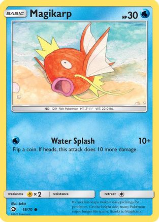 Magikarp 019/70 - Dragon Majesty Reverse Holofoil