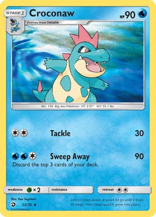 Croconaw 023/70 - Dragon Majesty