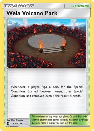Wela Volcano Park 063/70 - Dragon Majesty Reverse Holofoil
