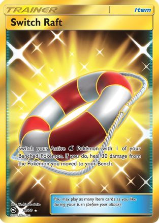 Switch Raft (Secret) 077/70 - Dragon Majesty Holofoil
