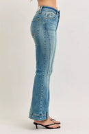 Judy Blue High Waist Vintage Wash Flare Jeans