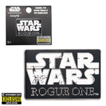 Star Wars: Rogue One Logo Enamel Pin - Entertainment Earth Exclusive