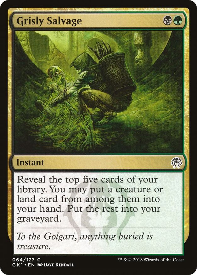 Grisly Salvage | 64 | Guilds of Ravnica: Guild Kits