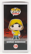 Jackson Robert Scott Signed "IT" #536 Georgie Funko Pop! Vinyl Figure (Beckett)