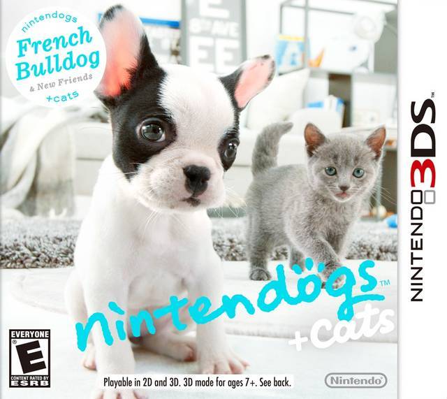 Nintendogs + Cats: French Bulldog & New Friends (Nintendo 3DS)