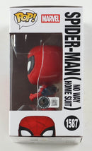 Tom Holland Signed "Spider-Man: Brand New Day" #1587 Spider-Man (No Way Home Suit) Bobble-Head Funko Pop! Vinyl Figure (Beckett)