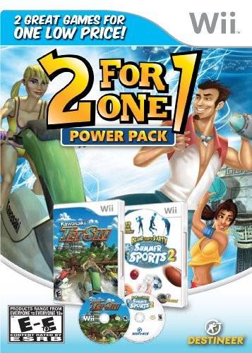 2 for 1 Power Pack: Kawasaki Jet Ski/Summer Sports (Wii)