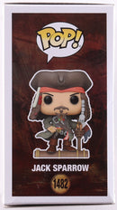 Johnny Depp Signed "Pirates Of The Caribbean" #1482 Jack Sparrow Funko Pop! Vinyl Figure (Beckett)