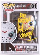 Ari Lehman Signed "Friday the 13th" #01 Jason Voorhees Funko Pop! Vinyl Figure Inscribed "Die B****!" & "Jason 1" (JSA)