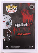 Ari Lehman Signed "Friday the 13th" #01 Jason Voorhees Funko Pop! Vinyl Figure Inscribed "Die B****!" & "Jason 1" (JSA)