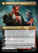 Valki, God of Lies // Tibalt, Cosmic Impostor (KHM-286) - Kaldheim (Borderless) Foil