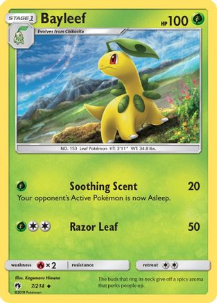 Bayleef 007/214 - SM  Lost Thunder