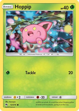 Hoppip 012/214 - SM  Lost Thunder