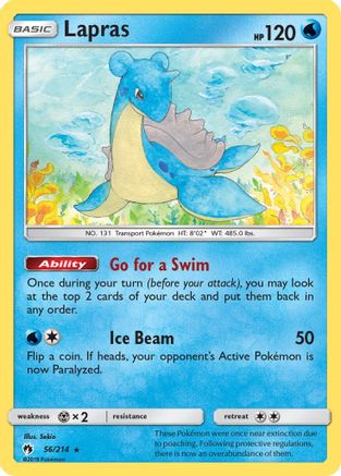 Lapras 056/214 - SM  Lost Thunder