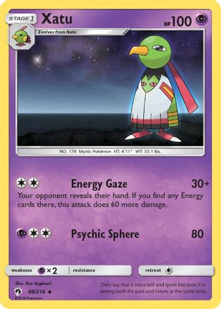 Xatu 088/214 - SM  Lost Thunder