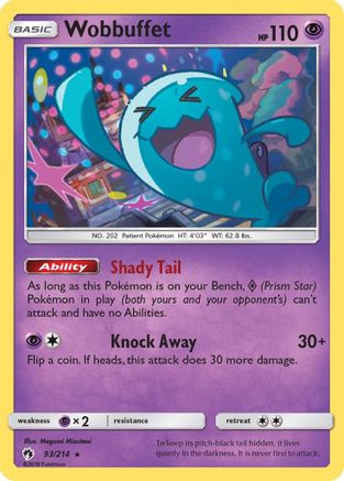Wobbuffet 093/214 - SM  Lost Thunder