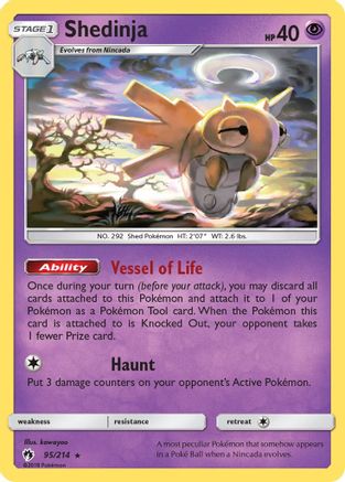 Shedinja 095/214 - SM  Lost Thunder